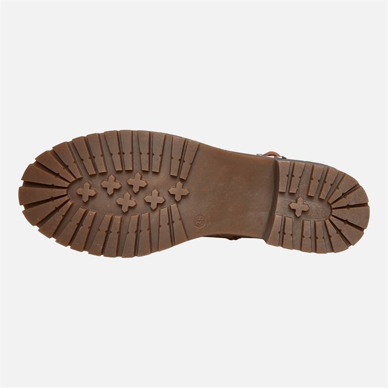 Womens Nora V2 Buckle Boots Brown - Image 3