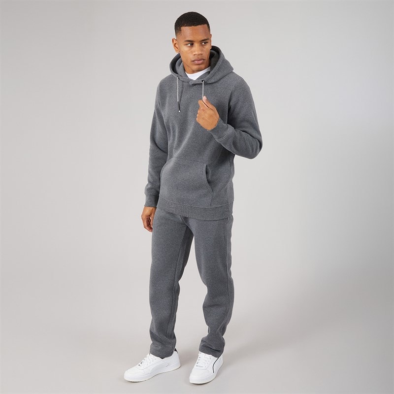 Mens Hadid Tracksuit Charcoal Marl - Image 4