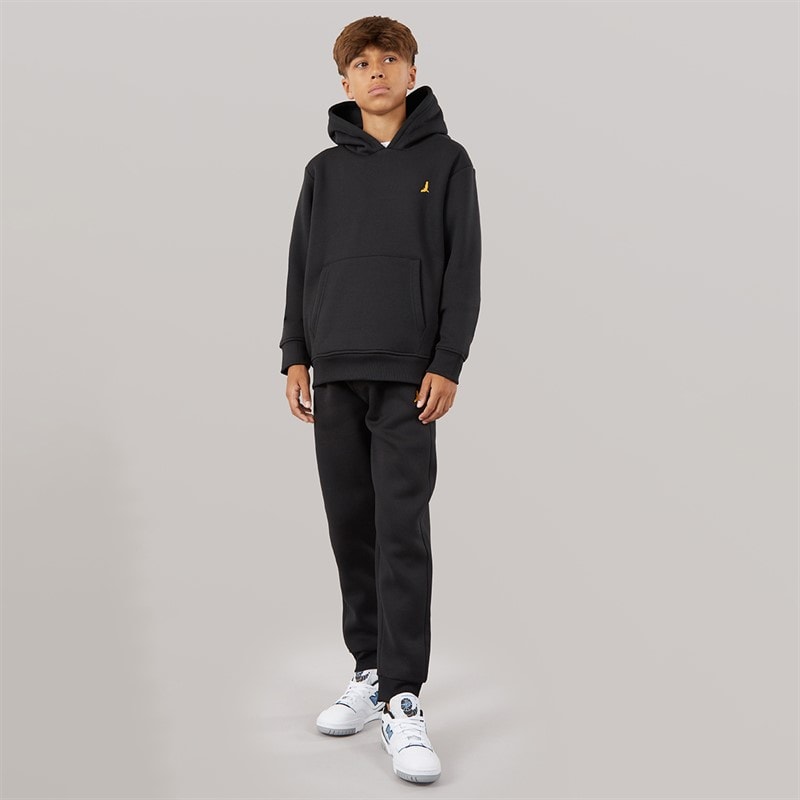 Boys Tracksuit Black - Image 4