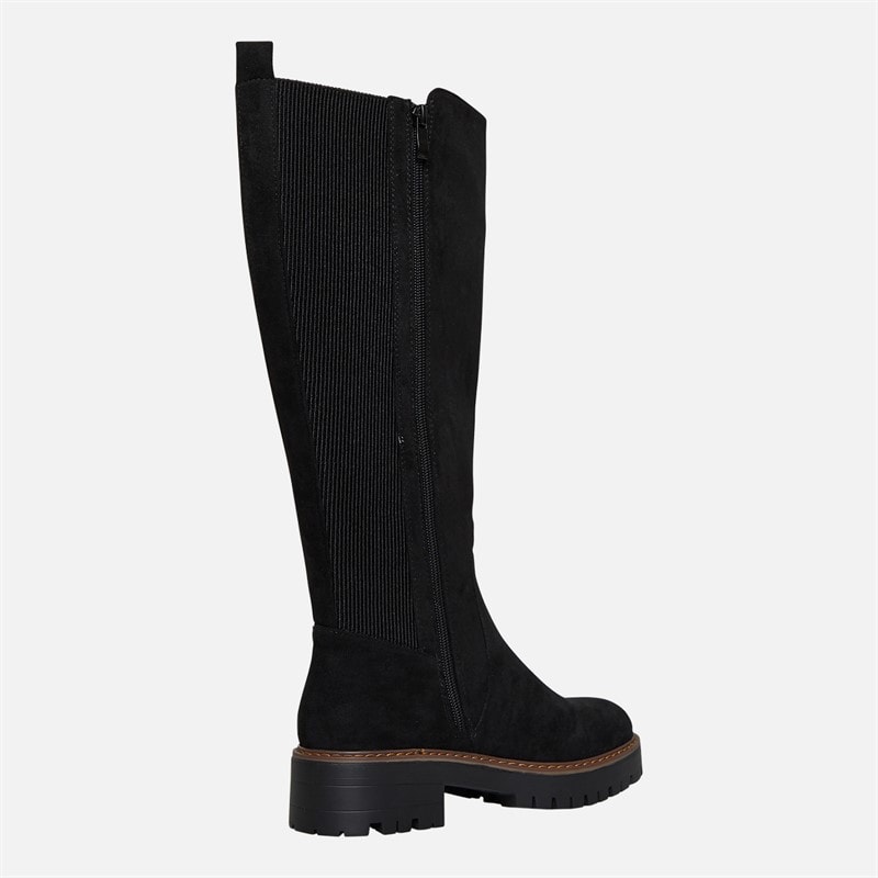 Womens Klara Knee High Boots Black - Image 5
