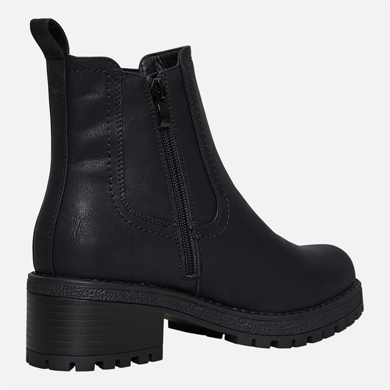 Womens Sara Chelsea Boots Black - Image 5