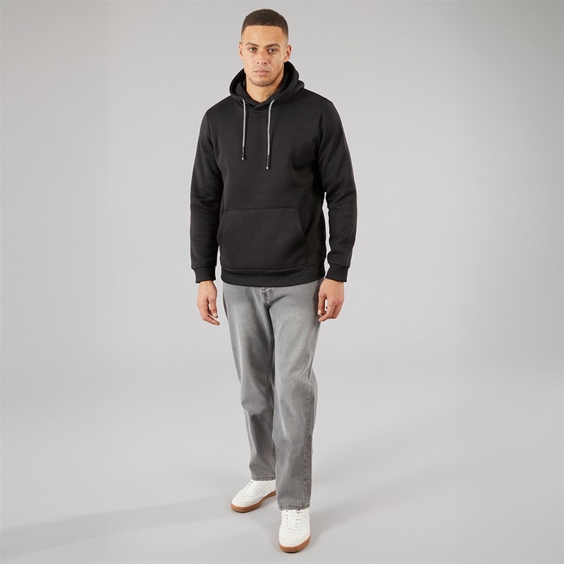 Mens Straight Fit Denim Jeans Greywash - Image 3