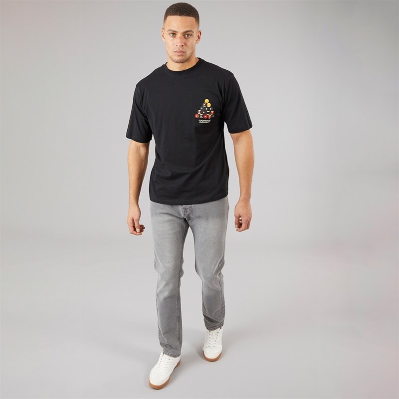 Mens Slim Fit Denim Jeans Greywash - Image 3
