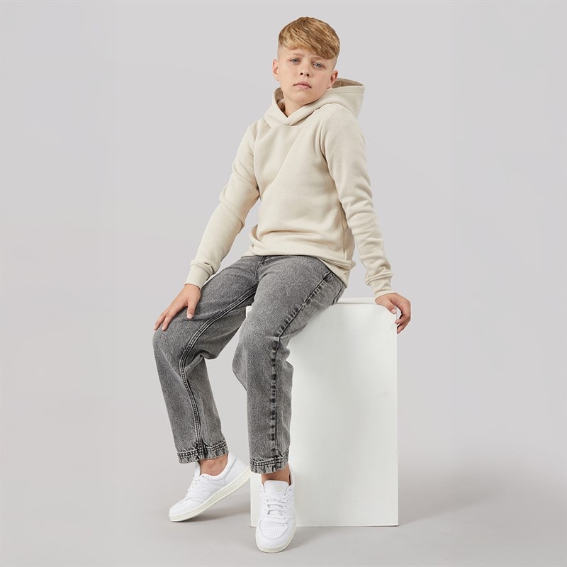 Boys Pitch Loose Fit Jeans Acid Grey - Image 4