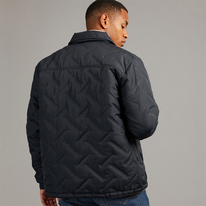 Mens Heatseal Jacket Navy - Image 2