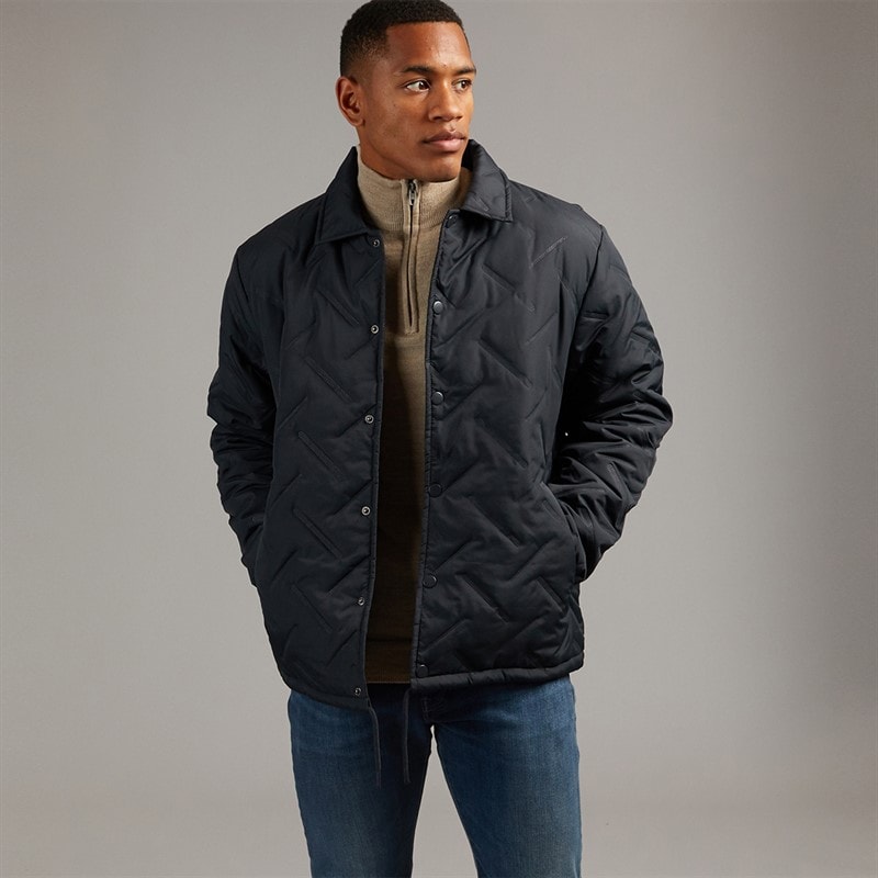Mens Heatseal Jacket Navy - Image 3