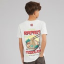 Boys Scran T-Shirt Ecru Marl/Multi Colour