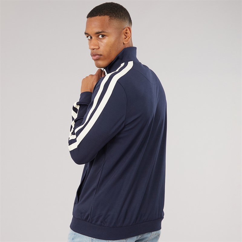 Mens Acis Full Zip Track Top Navy - Image 2