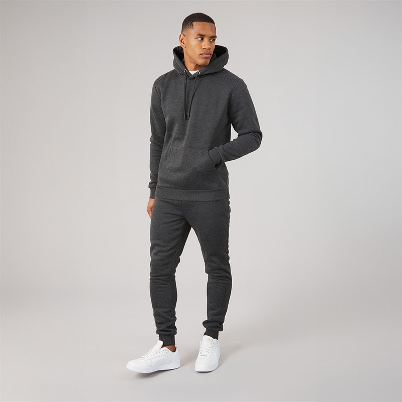 Mens Stark Tracksuit Dark Charcoal Marl - Image 3