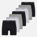 Mens Seven Pack Boxer Briefs Multi