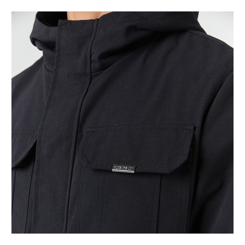 Mens Premium Ripstop Jacket Black - Image 5