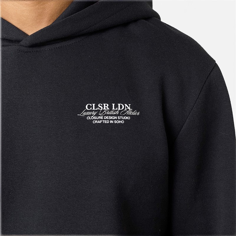 Mens Crafted Luxury Tracksuit Black - Image 3
