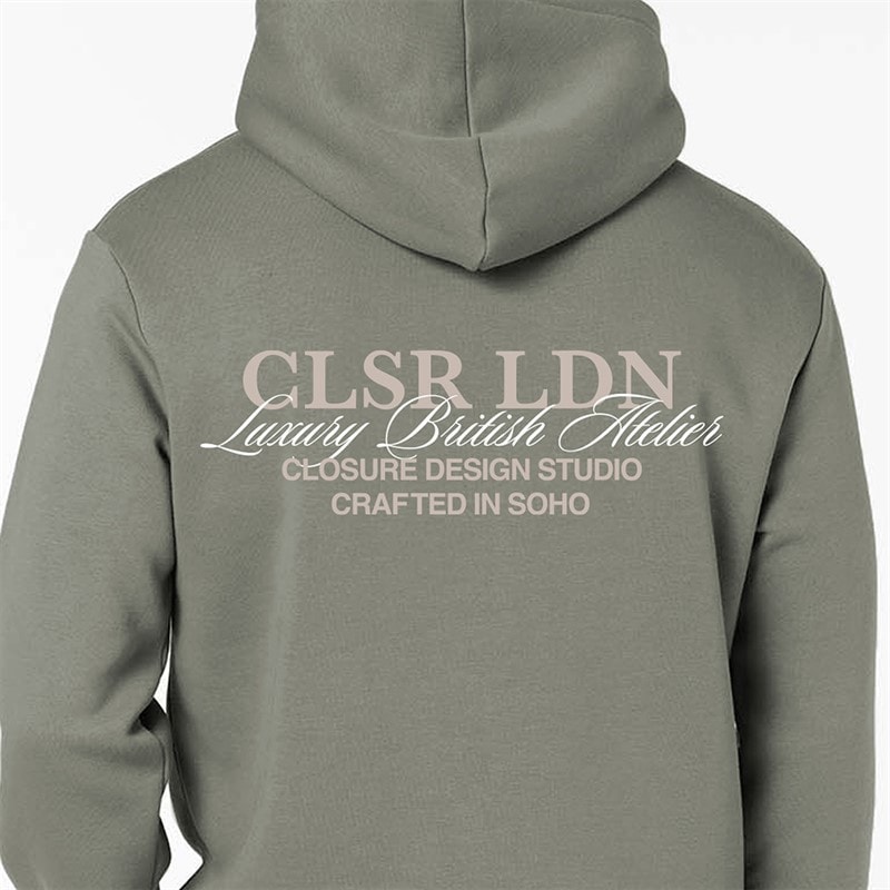 Mens Crafted Luxury Tracksuit Olive Smoke - Image 3