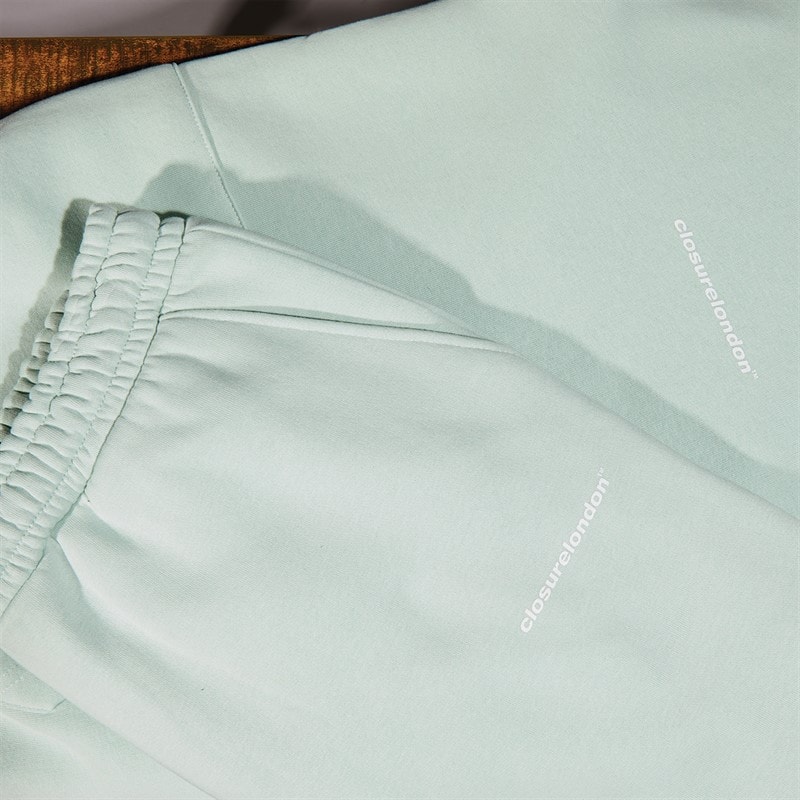 Womens Core Logo Tracksuit Sage - Image 3