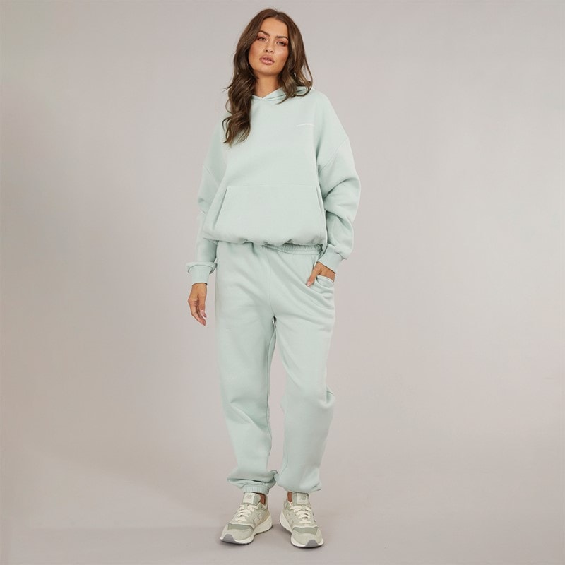 Womens Core Logo Tracksuit Sage - Image 4