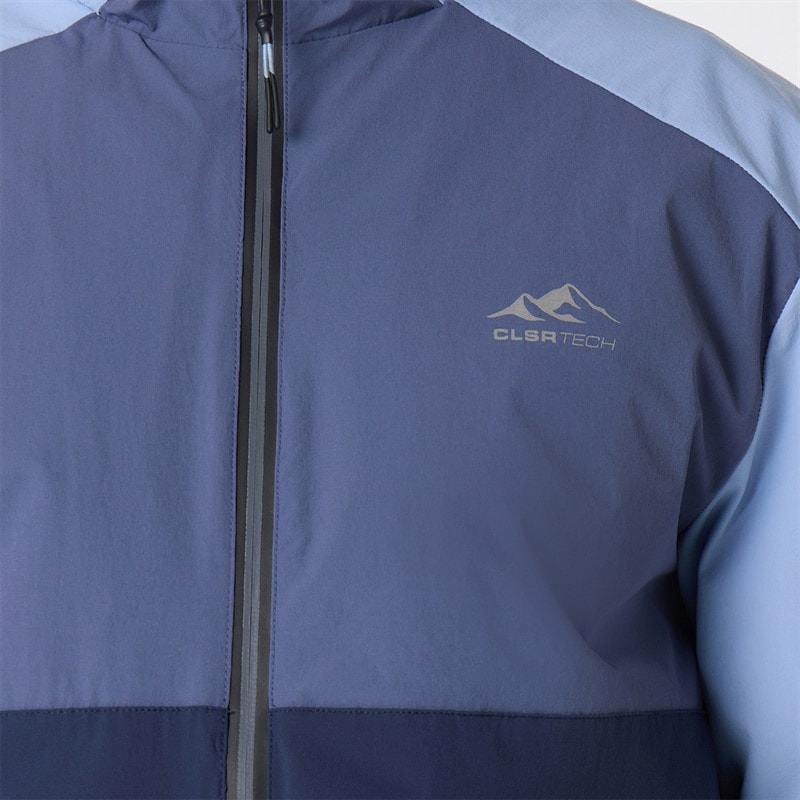 Mens Closure Velocity Tracksuit Navy Blue - Image 3
