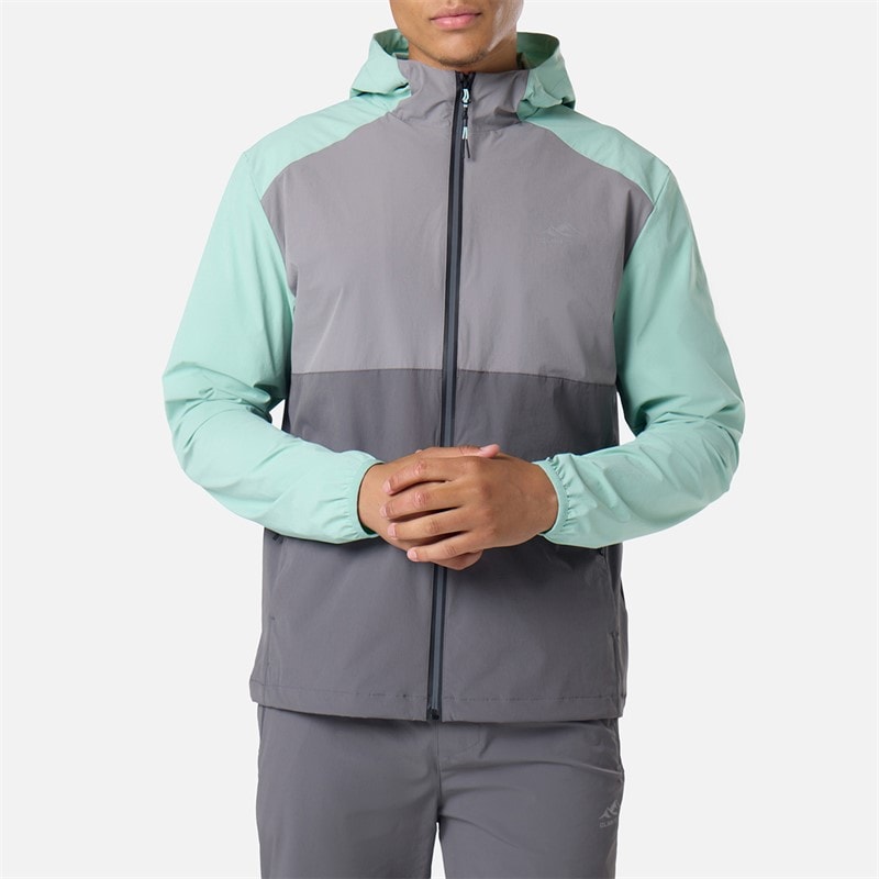 Mens Closure Velocity Tracksuit Mint/Charcoal - Image 3