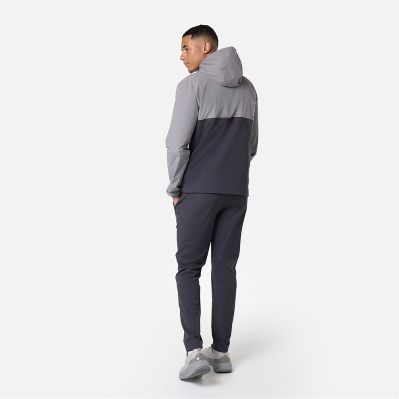 Mens Closure Velocity Tracksuit Grey - Image 2