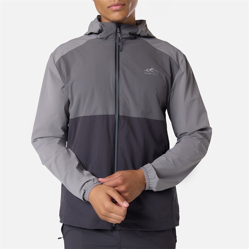 Mens Closure Velocity Tracksuit Grey - Image 3