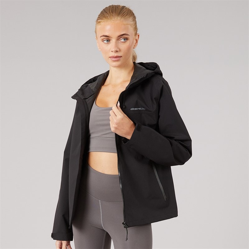 Womens Outdoor Performance Jacket Black - Image 3