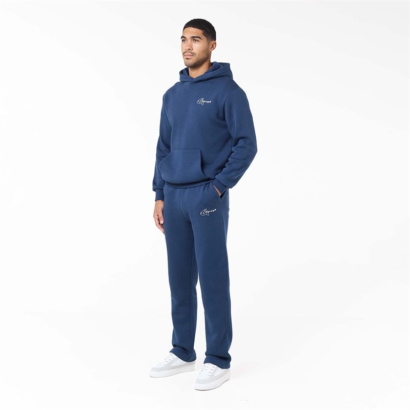Mens Signature Studios Hoodie Navy - Image 2