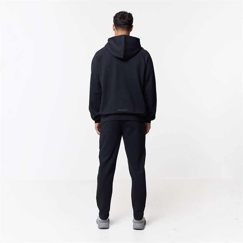 Mens Apex Interlock Open Hem Joggers Black - Image 3