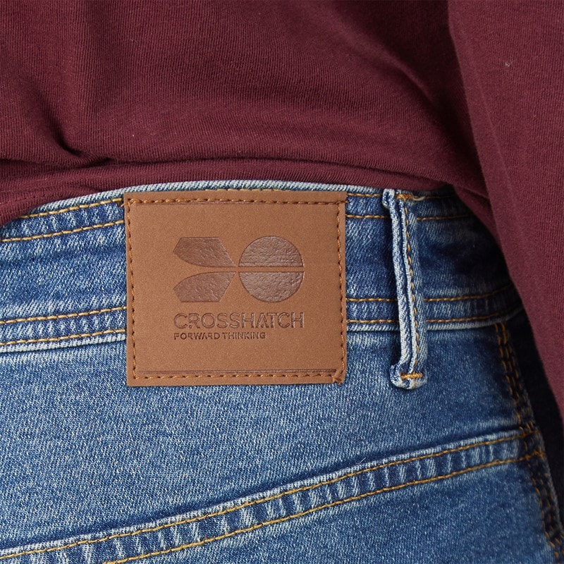 Mens Buraca Slim Fit Jeans Stonewash - Image 3
