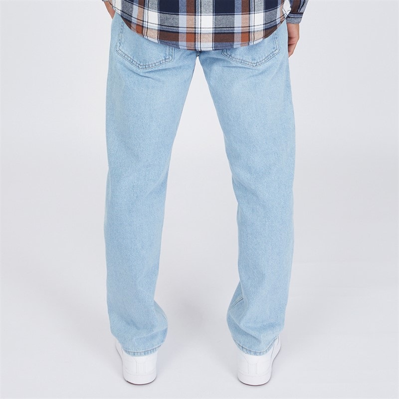 Mens Tillman Baggy Jeans Light Wash - Image 2