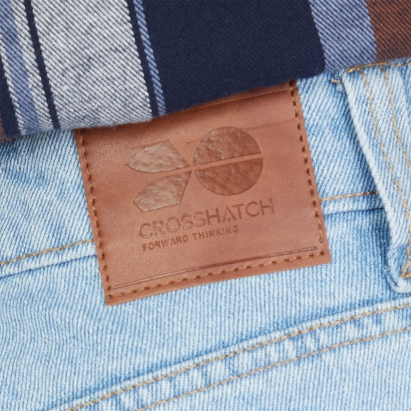 Mens Tillman Baggy Jeans Light Wash - Image 3