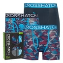 Mens Linamo Three Pack Boxer Shorts Blue