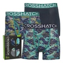 Mens Linamo Three Pack Boxer Shorts Teal