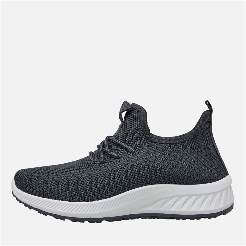 Crosshatch Junior Boys Antioch Trainers Grey