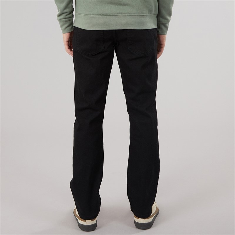 Mens Draker Straight Jeans Black - Image 2