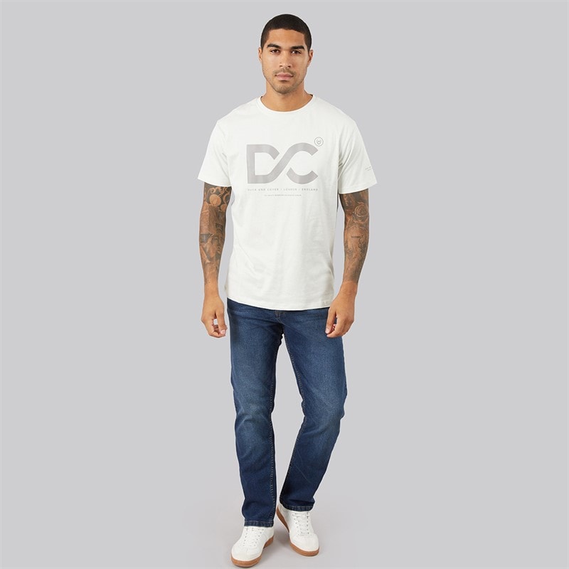 Mens Hydras Straight Fit Jeans Dark Wash - Image 4