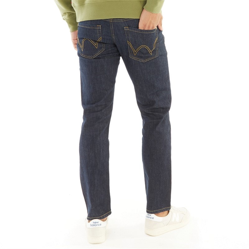 Mens Hydras Straight Fit Jeans Raw Wash - Image 2