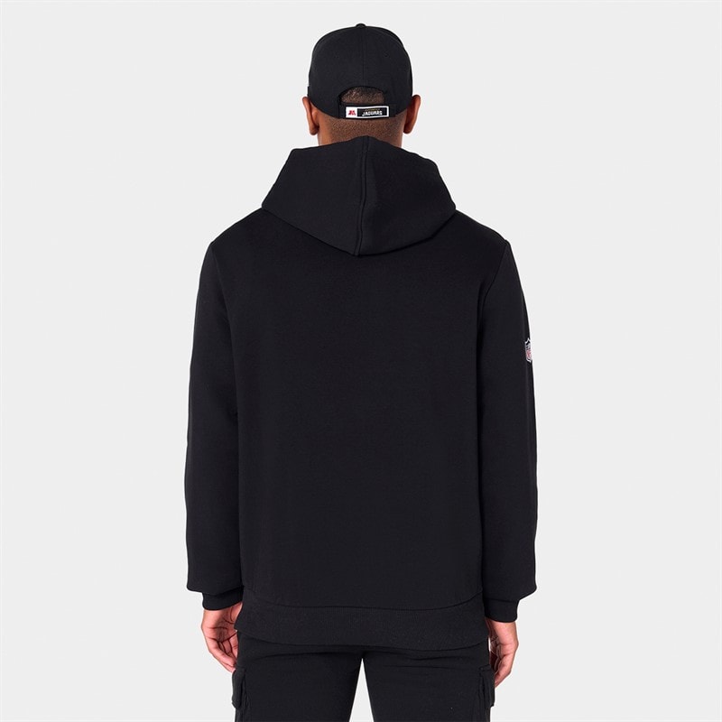Mens Jacksonville Jaguars Hoodie Black/White - Image 2
