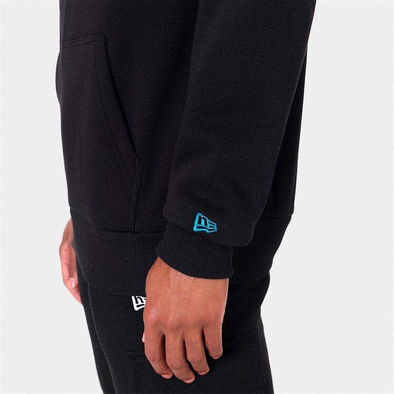 Mens Jacksonville Jaguars Hoodie Black/White - Image 4