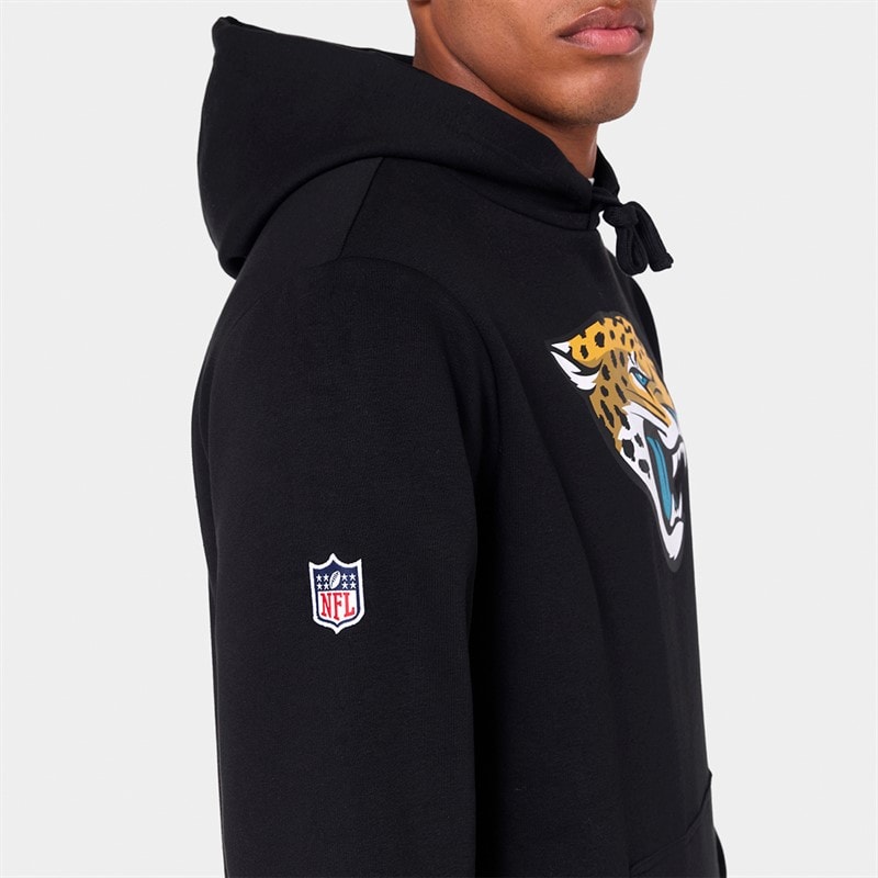 Mens Jacksonville Jaguars Hoodie Black/White - Image 5