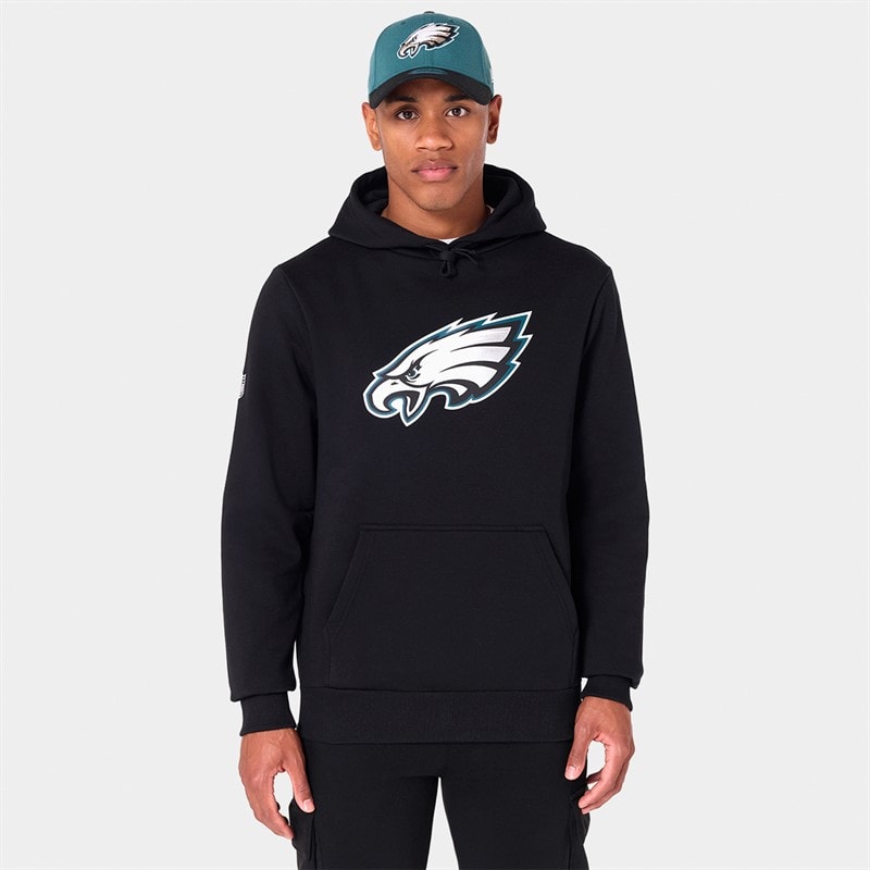 Mens Philadelphia Eagles Hoodie Black - Image 1