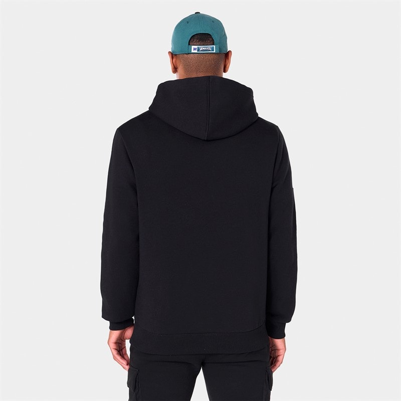 Mens Philadelphia Eagles Hoodie Black - Image 2