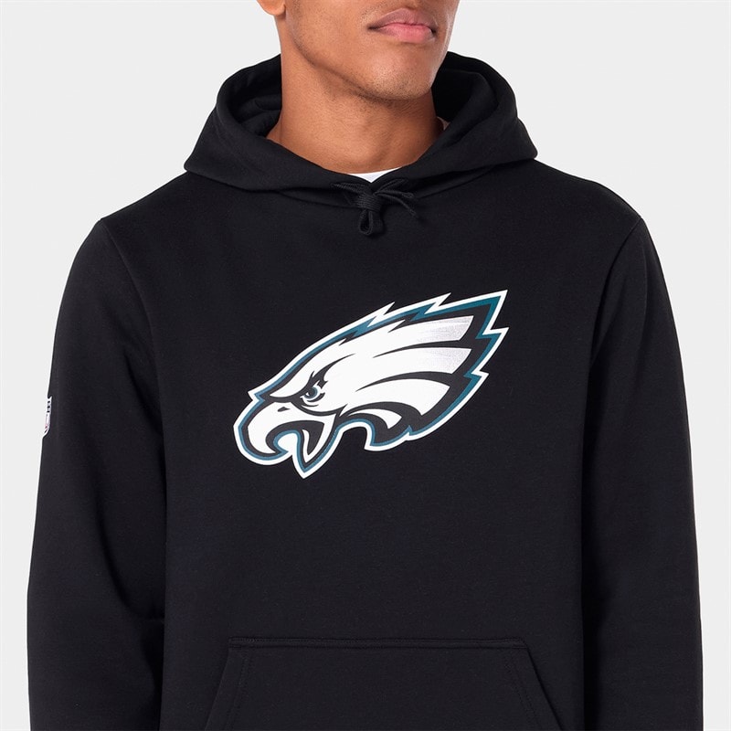 Mens Philadelphia Eagles Hoodie Black - Image 3
