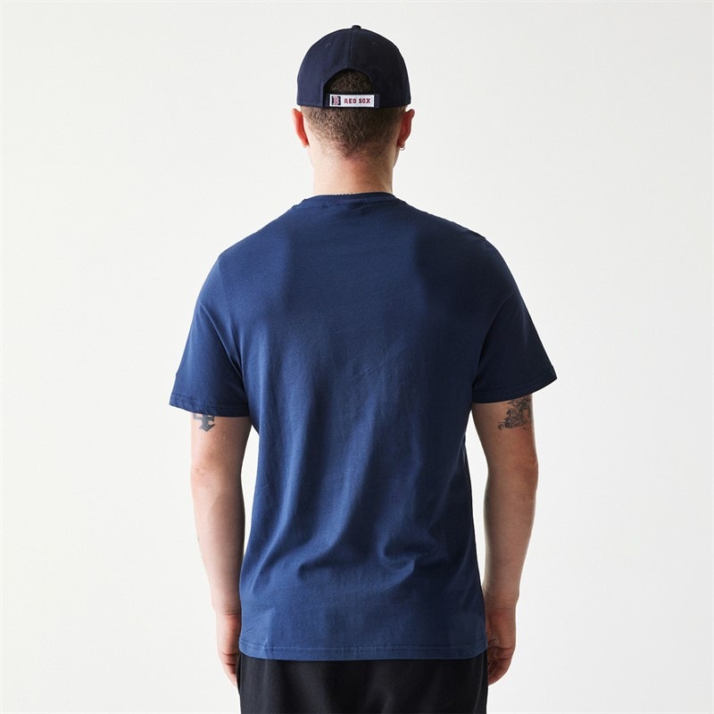 Mens Boston Red Sox T-Shirt Multi - Image 2