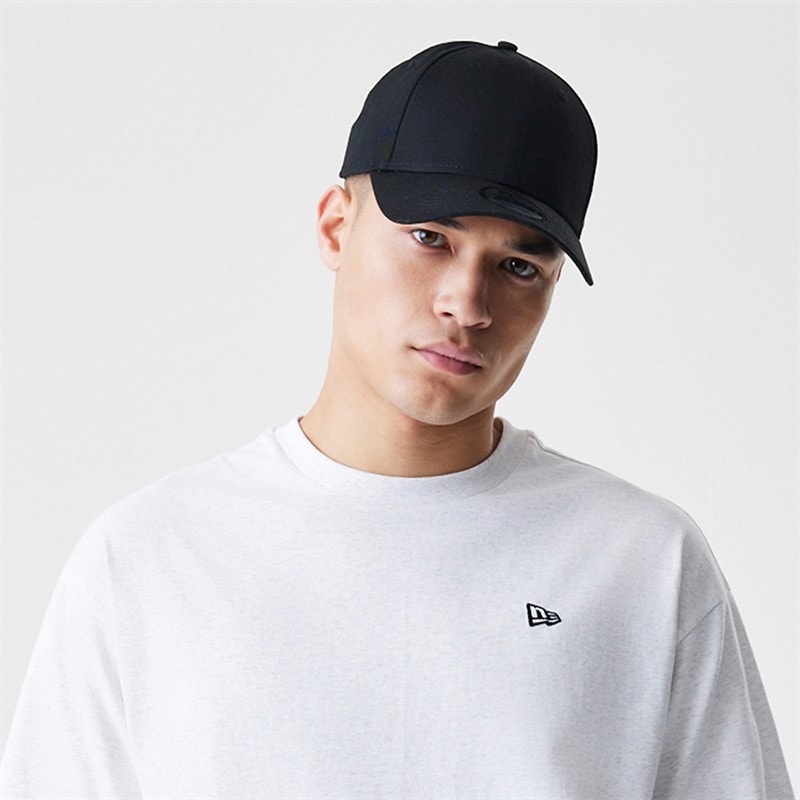 Mens New Era Essentials T-Shirt Grey - Image 3