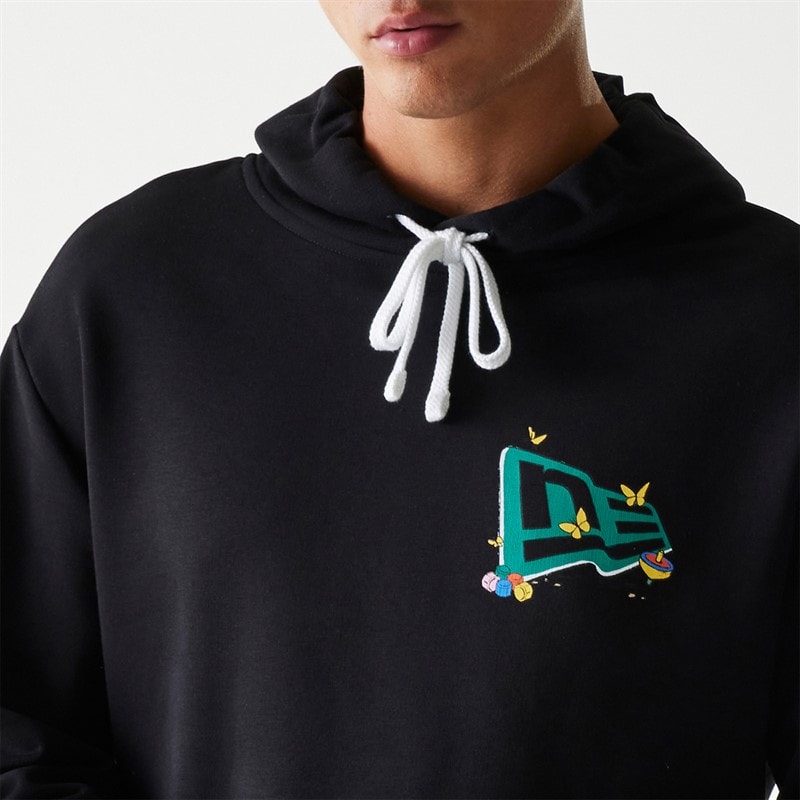 Mens Squid Game Hoodie Black - Image 3