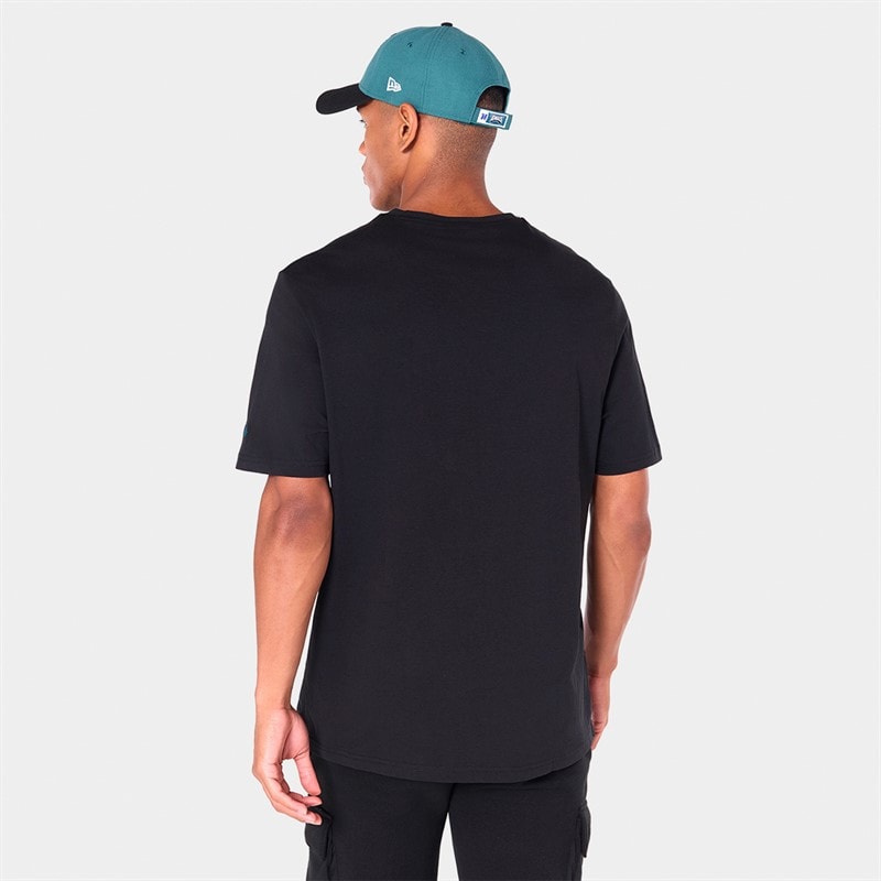 Mens Philadelphia Eagles T-Shirt Black - Image 2