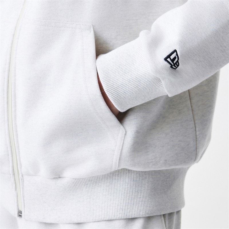 Mens Essentials Hoodie Grey - Image 5