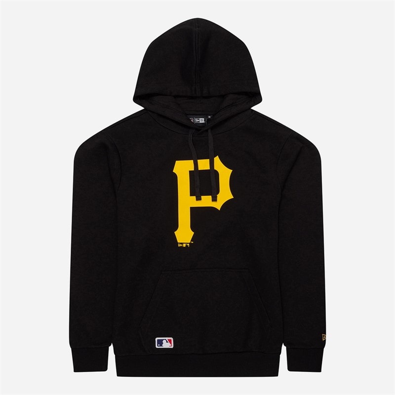 New Era Mens Pittsburgh Pirates Hoodie Black