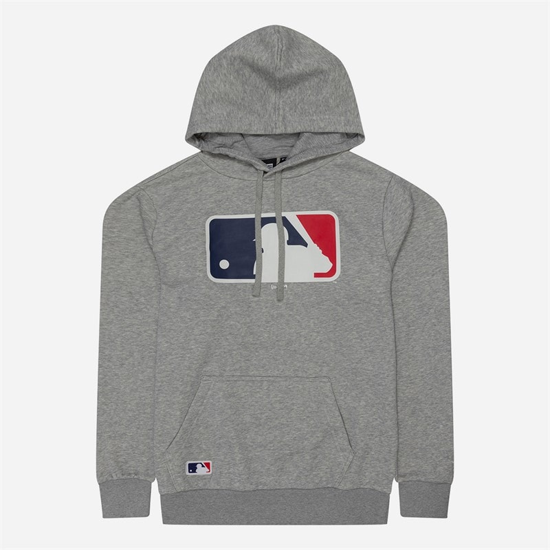 Mens Hoodie Heather Grey/Black - Image 1
