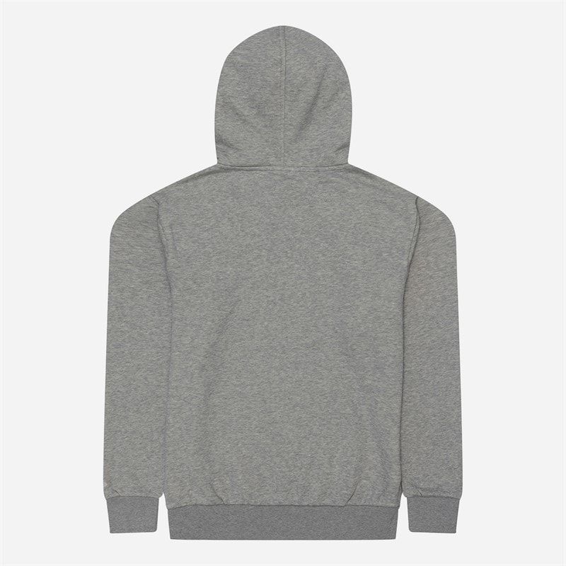 Mens Hoodie Heather Grey/Black - Image 2
