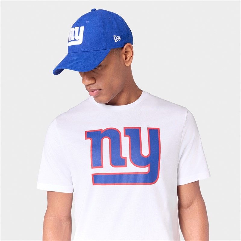 Mens New York Giants T-Shirt White - Image 3